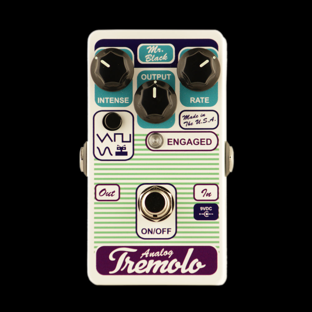 reverb and tremolo pedal Analog Tremolo – Mr. Black