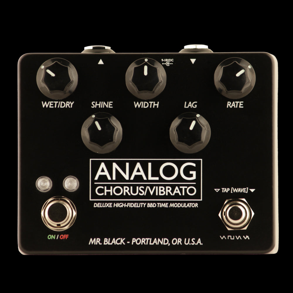 Analog Chorus/Vibrato Deluxe Mr. Black Analog Chorus/Vibrato Deluxe Mr. Black