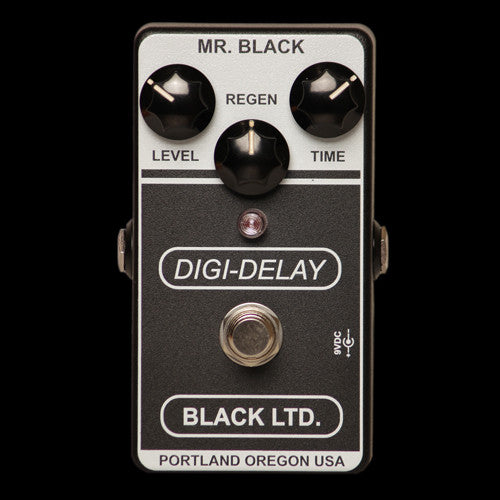 black delay pedal Black LTD. Digi-Delay – Mr. Black