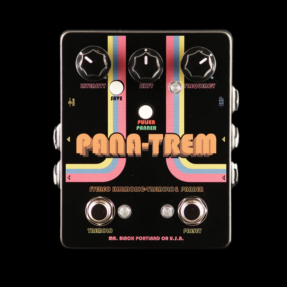 Stereo clearance tremolo pedal