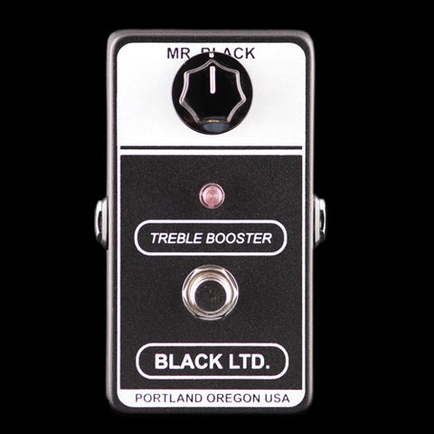 bbe bohemian treble boost pedal Black LTD. Treble Booster – Mr. Black