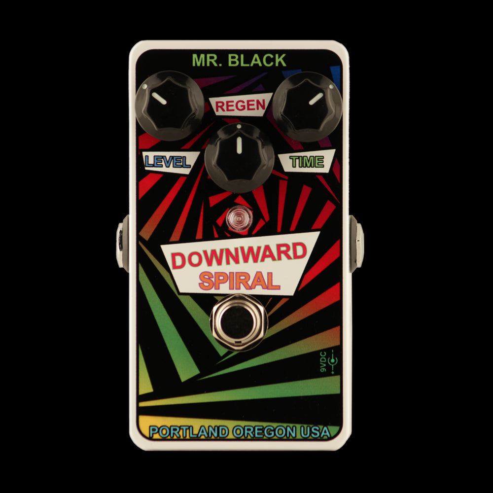 まるで悪夢⁉️MR.BLACK Downward Spiral ディレイペダル Downward Spiral – Mr. Black